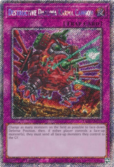 Destructive Daruma Karma Cannon - RA04-EN103 - (Platinum Secret Rare) - 1st Edition